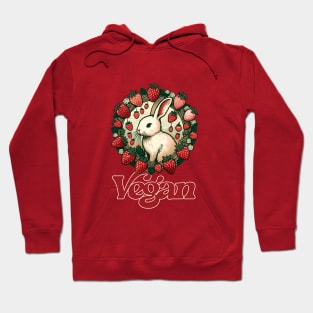 Vegan Bunny Rabbit Hoodie